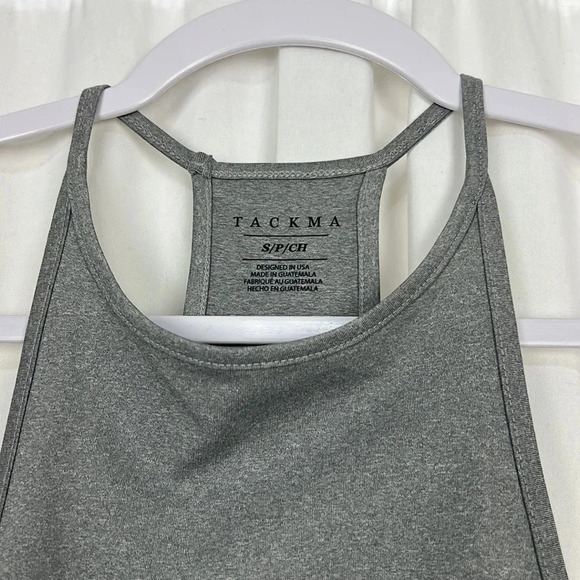 American Eagles Outfitters TrackMa Tech Gray Tank Top Size Small NEW - Picture 3 of 5